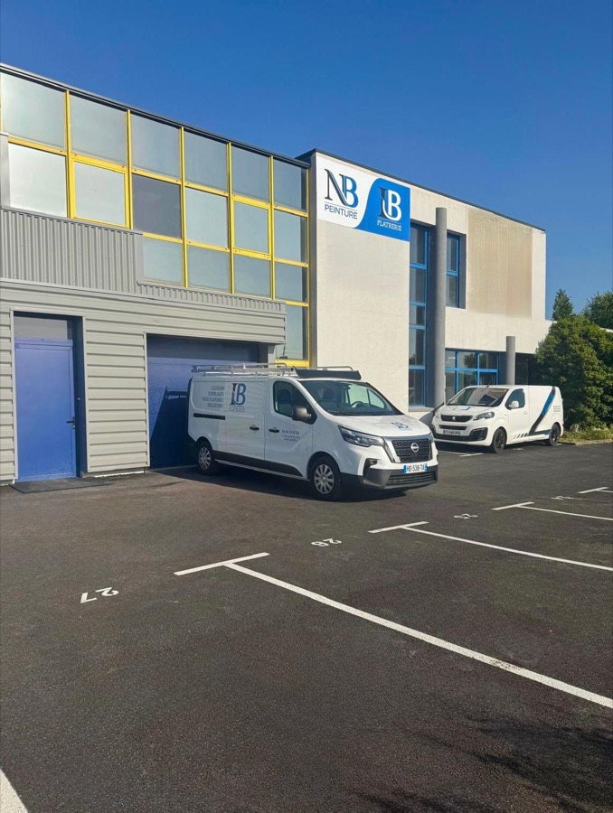 L'équipe IB Plâtrerie sur le chantier